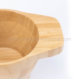 Fouet mélangeur pour cheveux, outils pour Salon, teinture pour cheveux, accessoire de coiffure, mécanique, en bambou, avec poignées - Product Image 3