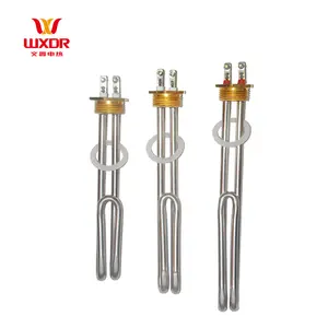 Wenxin China Manufacture 110v 220v 3000w 6000w 9000w Industrial Stainless Steel Water Immersion Electric Heater Element Tubular