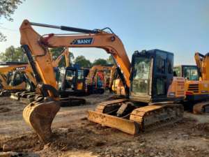รถขุด Sany 95 มือสองสภาพดีเยี่ยม ลดราคาพิเศษ บุ้งกี๋ขนาด 0.5 ลูกบาศก์เมตร น้ำหนักใช้งาน 9800 กิโลกรัม พร้อมอุปกรณ์หลักครบชุด - Product Image 6