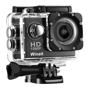 Winait Max全高清1080p防水行动相机，带2.0英寸薄膜晶体管显示屏