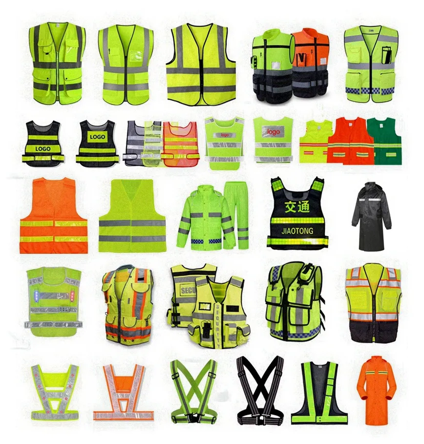 Reflektierende Sicherheit Arbeits kleidung für Bau Sicherheit T-Shirt Overall Kleid Sicherheits weste für Kinder Hi Vis Lauf weste