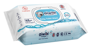 Aiwibi premium personnalisé jetable biologique bébé <span class=keywords><strong>bio</strong></span>-dégradable RO <span class=keywords><strong>eau</strong></span> pure lingettes humides toilettes fabricant en gros - Product Image 2