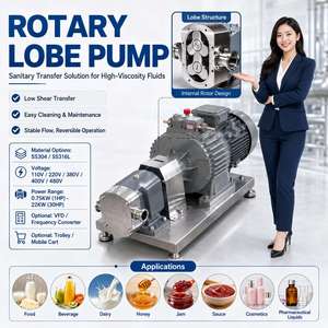 <span class=keywords><strong>Pompa</strong></span> a Dispersione Positiva Sanitaria su Carrello in Acciaio Inossidabile da 1.5KW - Product Image 3