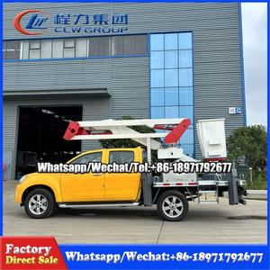 איזוזו מיני קוטנדר 13.5 מ 'טלסקופי בום מנגה דלי מנפט עבודה אווירית משאית למכירה - Product Image 4