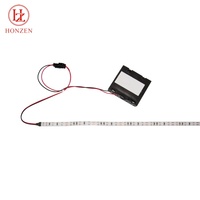 Alibaba chine fournisseur prix bas 3V 3528 smd 60leds/m batterie propulsé flexible led light strip