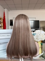 Perruque juive SHY, coupe dégradée, cheveux humains naturels, dessus en dentelle, marque privée, Sheitel, fourniture en gros, commande OEM ODM