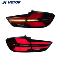 Feux arrière HETOP X6 F16 2014-2020 Rouge et Fumé, édition Venom, LED, Plug and Play, DRL pour BMW
