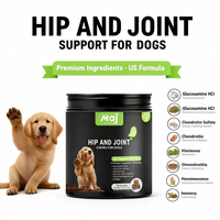 Complément alimentaire pour chiens OEM 120 Soft Chews pour les hanches et les articulations, glucosamine, soulagement de la douleur, chondroïtine, compléments avancés pour les hanches et les articulations