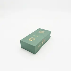 Оптовая продажа, изысканная коробка для упаковки продуктов, упаковочная коробка с логотипом индивидуального размера для чайной упаковки