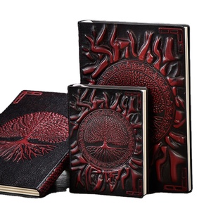 Tùy Chỉnh A5 Da Đặc Biệt <span class=keywords><strong>Logo</strong></span> Dập Nổi <span class=keywords><strong>Debossed</strong></span> Khắc Bìa Vàng Bạc Máy Tính Xách Tay Tạp Chí In Ấn Đóng Dấu Bìa Cứng Nhật Ký - Product Image 1