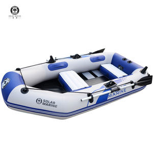 Kayak inflable Solar marino para <span class=keywords><strong>3</strong></span> <span class=keywords><strong>personas</strong></span>, 230 CM, PVC, canoa, pesca, deportes acuáticos, fondo de madera - Product Image 2