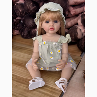 Poupée bébé reborn en silicone souple et réaliste pour fille, kit pas cher