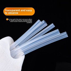 Tube en polytétrafluoroéthylène (<span class=keywords><strong>PFA</strong></span>, FEP, F46) transparent, résistant aux hautes températures et à la corrosion, diamètres 4/6/8/<span class=keywords><strong>10</strong></span> mm - Product Image 2