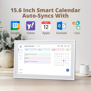 Calendario Electrónico Inteligente con Pantalla de Pared, Sincronización Automática Inalámbrica con iCloud, Outlook y Google Agenda - Product Image 1