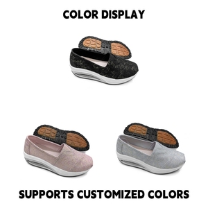 2024 dames sport baskets <span class=keywords><strong>multicolore</strong></span> respirant léger chaussures pour femmes pour toutes les saisons sans lacet fermeture tendance de la mode - Product Image 2