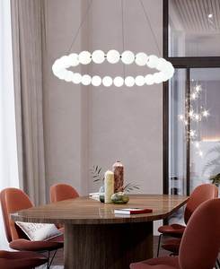 Moderne lichte luxe ring LED hanglamp is geschikt voor slaapkamer woonkamer kroonluchter - Product Image 2
