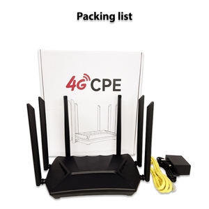 Băng TẦN KÉP AC1200Mbps 4G <span class=keywords><strong>Wifi</strong></span> <span class=keywords><strong>Router</strong></span> với 1000Mbps RJ45 cổng 6 anten Gigabit 4G CPE khe cắm Sim QoS hỗ trợ <span class=keywords><strong>WPA</strong></span> VPN <span class=keywords><strong>WEp</strong></span> WAN Lan - Product Image 5