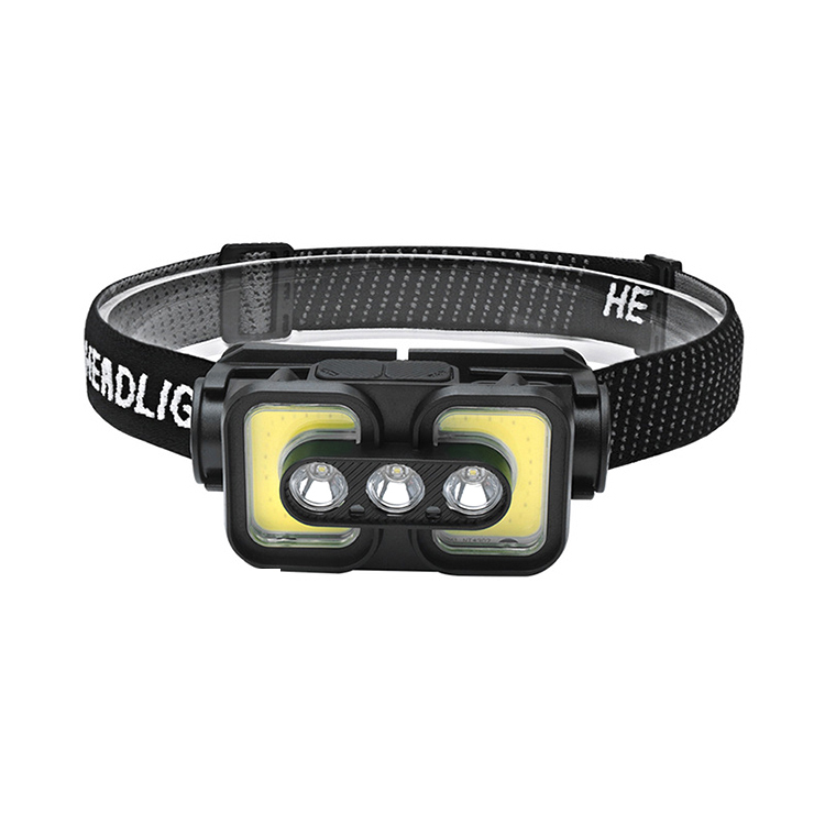 Howlighting Outdoor IP65 Waterproof 6000K Daylight Work Light Running Camping Mountaineering LED Headlight Rechargeable Headlamp