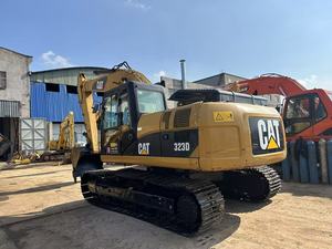 รถขุดดินระบบไฮดรอลิกตีนตะขาบขนาดใหญ่23ตัน323D สำหรับแมวใช้เป็นหนอนผีเสื้อ - Product Image 6