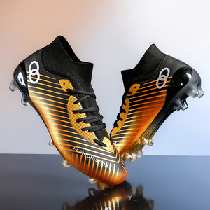 Chaussures d'entraînement en gros, chaussures de football pour enfants, chaussures de sport pour hommes et jeunes, crampons d'intérieur et d'extérieur pour matchs de club, synthétiques - Product Image 3