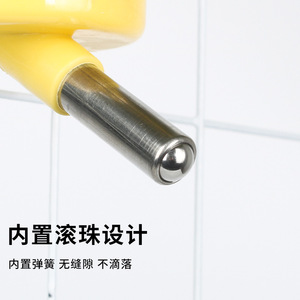 Botella de agua colgante para mascotas, bebedero con boquilla, gran capacidad para cachorros en jaula, plástico amarillo - Product Image 3