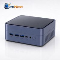 Mini PC CoreNest 2026 con IA, AMD Ryzen 7 8745HS, 8 Núcleos, 16 Subprocesos, hasta 5.1GHz, RAM DDR5, Mini PC de Escritorio para Juegos