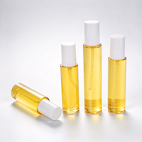 Flacon pompe 150 ml en PET pour cosmétiques, shampoing, lotion corporelle, soins personnels, crème visage, impression sérigraphique