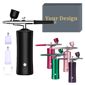 Injecteur d'oxygène facial portatif à brume fine, rechargeable par USB, pour 3 flacons, pour usage domestique - Product Image 2
