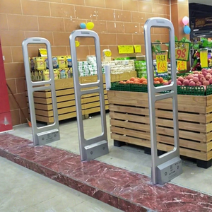 Puerta de Seguridad Antirrobo de 1.2-3m, Aleación de Zinc, Sistema de Alarma Antirrobo de 58KHz para Protección de Entrada de Supermercados y Tiendas - Product Image 1