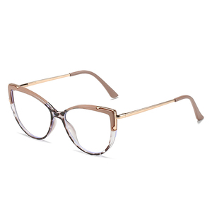 2025 TR90 Women's Metal Eyeglasses Anti-Blue Light <strong>Fashion</strong> Eyewear European Ladies Wholesale <strong>Glasses</strong> - Product Image 3