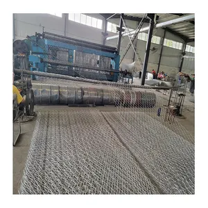 丝网产品实体工厂提供塑料涂层石笼镀锌石笼篮网护坡网卷