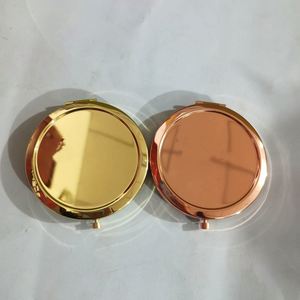 Mini miroir de maquillage en gros pour filles, miroir de poche, logo personnalisé - Product Image 1
