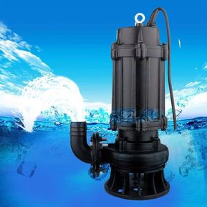 High Lift and Large Flow Sludge Cutting Pump Non <b>Clogging</b> Centrifugal Submersible Sewage Pump with Grinder - Product Image 4