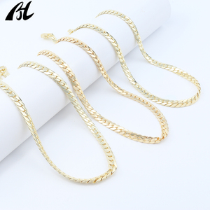 Cadena Cubana de Oro L-628, Elegante y Resistente, Peso Seleccionable de 61g a 120g y Varias Anchoes/Largos, Chapado en Oro Sólido, Accesorio Premium para Hombre - Product Image 5