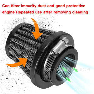 Kit de filtre à air conique Tao Tao 35 mm pour scooter 50cc 70cc 90cc 110cc 125cc, filtre d'admission en métal de remplacement - Product Image 4