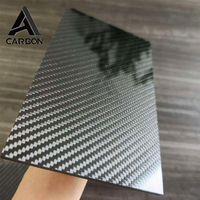 Haute brillance mat 1mm 2mm 3mm 4mm 5mm 6mm 3K sergé feuille de Fiber de carbone plaque de Fiber de carbone pour Uav Drones CNC pièces sur mesure