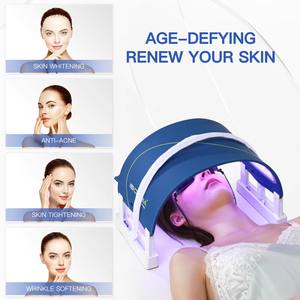 5 Renkli PDT LED Yüz Işık Terapisi Fototerapi Cilt Gençleştirme LED Maske Makinesi Saç ve Cilt Sağlığı İçin - Product Image 4