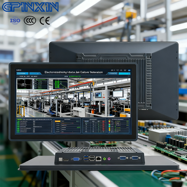 Multi-Size15.6"19"24"27" Industrial Panel PC Custom Outdoors Touch Display Industrial Lcd Monitor for CNC Factory Display Panels