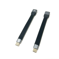 Câble adaptateur USB C mâle vers USB femelle, câble de chargeur court de type C pour MacBook/ordinateur portable/station d'accueil