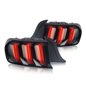 ไฟท้าย LED สำหรับรถมัสแตง ปี 2015-2019 เลนส์ใส รุ่นใหม่ อัพเกรด ไฟเดย์ไลท์  แบบเสียบใช้งานได้ทันที กันน้ำ 12V ของใหม่ - Product Image 3