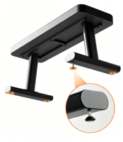 Banc de musculation plat PROIRON pour usage domestique et commercial, banc en acier durable pour haltères, banc d'entraînement musculaire, banc de sit-up, chaise