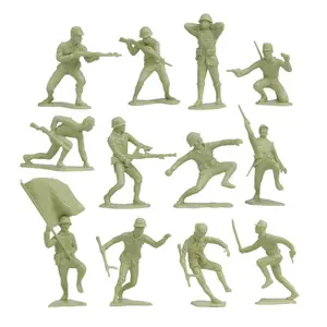 مصنع مخصص oem pvc تمثال الجيش الرجال لعبة جندي من البلاستيك شخصية العمل العسكري