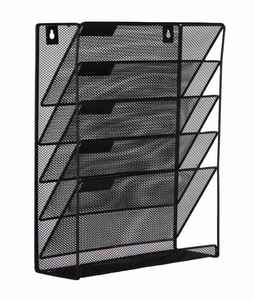 ที่เก็บเอกสารแบบตาข่ายโลหะ 5 ชั้น สำหรับแขวน - Product Image 2