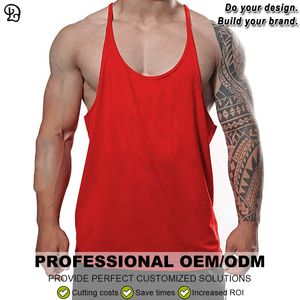 Canotte da allenamento per Bodybuilding da uomo personalizzate camicia leggera da allenamento in cotone senza maniche gilet solido abbigliamento da palestra - Product Image 5