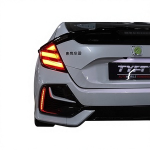 ไฟท้าย <span class=keywords><strong>RS</strong></span> สำหรับรถ OLIVER <span class=keywords><strong>Hatchback</strong></span> สำหรับชุดไฟท้าย LED แบบดัดแปลง ไฟเลี้ยวแบบ Streamer ไฟถอยหลัง ไฟเบรก - Product Image 1