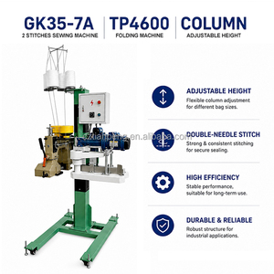 Máquina de Coser Industrial de Columna para Cierre de Sacos de PP Tejido de Alta Resistencia, Venta Caliente de Fábrica - Product Image 4
