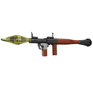 Mold KING 14017 Building block gun series RPG-7 lanciarazzi piccole particelle building Blocks pistole giocattolo per adulti