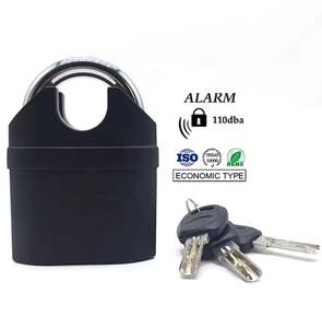 Cadenas d'alarme haute décibel 110dp, antivol, haute qualité, robuste, étanche, cadenas d'alarme à clé antivol - Product Image 5