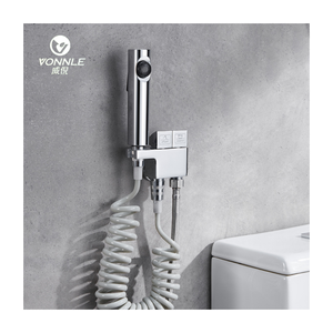 <strong>High</strong> <strong>Quality</strong> Modern Bathroom <strong>Bidet</strong> Toilet Spray Shower Booster Flush Gun Gray Manual Spray Bathroom Spray Gun - Product Image 4