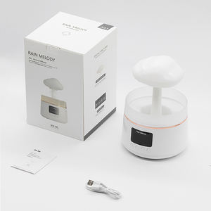 เครื่องฟอกอากาศขนาด300มล., เครื่องฟอกอากาศน้ำมันหอมระเหยอโรมาเธอราพีเครื่องพ่นน้ำฝนเปลี่ยนสีได้7สี - Product Image 6